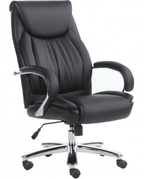 Кресло офисное BRABIX PREMIUM "Advance EX-575" (хром, экокожа, черное) 531825 в Первоуральске - pervouralsk.ok-mebel.com | фото