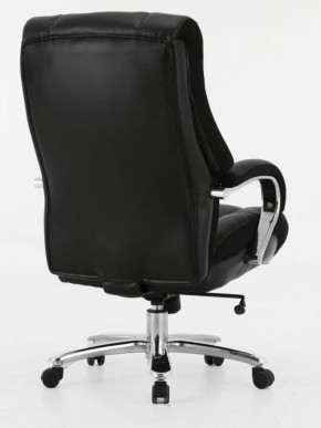 Кресло офисное BRABIX PREMIUM "Bomer HD-007" (рециклированная кожа, хром, черное) 531939 в Первоуральске - pervouralsk.ok-mebel.com | фото 4