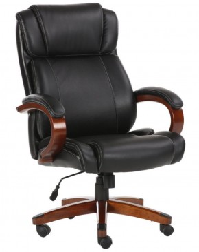 Кресло офисное BRABIX PREMIUM "Magnum EX-701" (дерево, рециклированная кожа, черное) 531827 в Первоуральске - pervouralsk.ok-mebel.com | фото