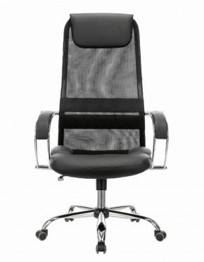 Кресло офисное BRABIX PREMIUM "Stalker EX-608 CH" (хром, ткань-сетка/кожзам, черное) 532091 в Первоуральске - pervouralsk.ok-mebel.com | фото 3
