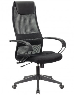 Кресло офисное BRABIX PREMIUM "Stalker EX-608 PL" (ткань-сетка/кожзам, черное) 532090 в Первоуральске - pervouralsk.ok-mebel.com | фото