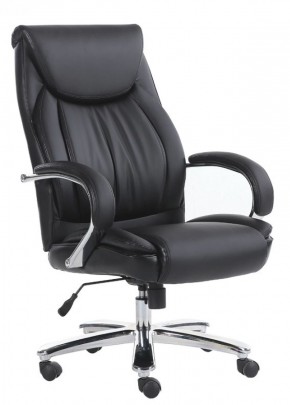 Кресло офисное BRABIX "Advance EX-575" (хром/экокожа/черное) 531825 в Первоуральске - pervouralsk.ok-mebel.com | фото 1