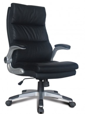 Кресло офисное BRABIX "Fregat EX-510" (рециклированная кожа, черное) 530863 в Первоуральске - pervouralsk.ok-mebel.com | фото 1