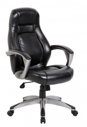Кресло офисное BRABIX "Turbo EX-569" (экокожа, спортивный дизайн, черное) 531014 в Первоуральске - pervouralsk.ok-mebel.com | фото 1
