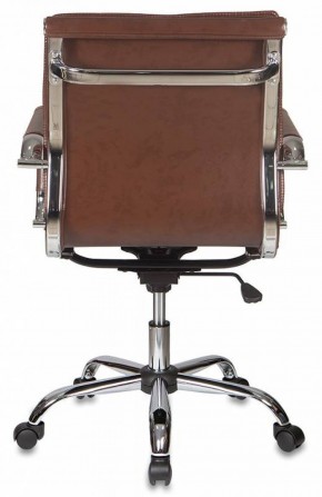 Кресло руководителя Бюрократ CH-993-LOW/BROWN коричневый в Первоуральске - pervouralsk.ok-mebel.com | фото 4