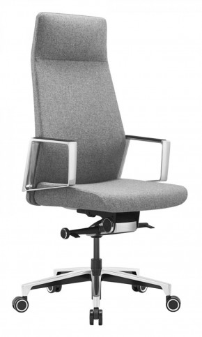 Кресло руководителя Бюрократ _JONS/CASHGREY серый в Первоуральске - pervouralsk.ok-mebel.com | фото