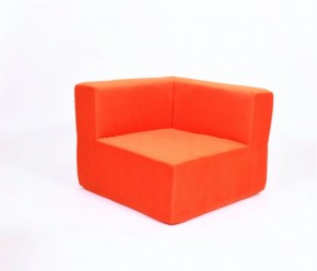 Кресло-угловое-модуль бескаркасное Тетрис 30 (Оранжевый) в Первоуральске - pervouralsk.ok-mebel.com | фото