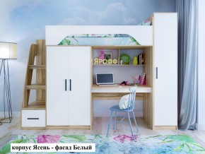 Кровать-чердак Тея (*Без Пенала) в Первоуральске - pervouralsk.ok-mebel.com | фото 8