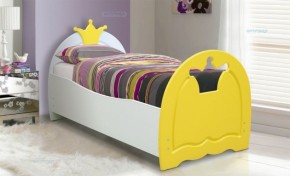 Кровать детская Корона (800*1600) МДФ матовый в Первоуральске - pervouralsk.ok-mebel.com | фото