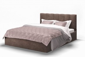 Кровать Элен 1600*2000 Rock 05 (коричневый) в Первоуральске - pervouralsk.ok-mebel.com | фото