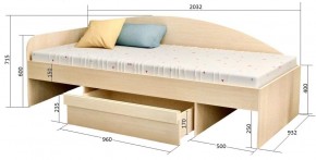 Кровать Изгиб в Первоуральске - pervouralsk.ok-mebel.com | фото 2