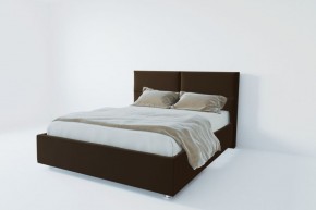 Кровать Корсика с ПМ 1200 (экокожа коричневая) в Первоуральске - pervouralsk.ok-mebel.com | фото 2
