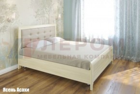 Кровать КР-2034 с мягким изголовьем в Первоуральске - pervouralsk.ok-mebel.com | фото 2