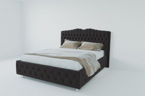 Кровать Нягань с ПМ 1800 (экокожа кольт ч) в Первоуральске - pervouralsk.ok-mebel.com | фото 2