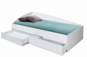 Кровать одинарная "Фея - 3" асимметричная 1900х800 (белая) в Первоуральске - pervouralsk.ok-mebel.com | фото 2