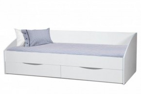 Кровать одинарная "Фея - 3" симметричная New (2000Х900) белая в Первоуральске - pervouralsk.ok-mebel.com | фото