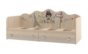 Кровать для детской КР24 Париж в Первоуральске - pervouralsk.ok-mebel.com | фото