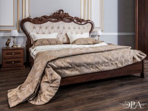 Кровать с мягким изголовьем Афина 1600 (караваджо) в Первоуральске - pervouralsk.ok-mebel.com | фото