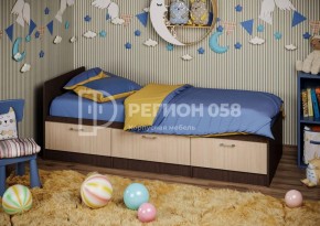 Кровать Юниор-5 ЛДСП в Первоуральске - pervouralsk.ok-mebel.com | фото