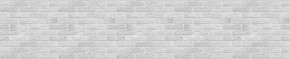 Кухонный фартук 610х3000х1,5 (композит) КМ Кирпич серый в Первоуральске - pervouralsk.ok-mebel.com | фото 1