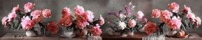 Кухонный фартук Цветы 316 МДФ матовый (3000) Flowers в Первоуральске - pervouralsk.ok-mebel.com | фото 1
