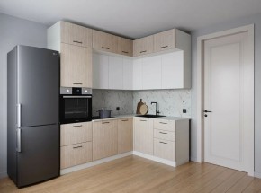 Кухонный гарнитур Демо 2200*1700 (Стол. 38мм) в Первоуральске - pervouralsk.ok-mebel.com | фото