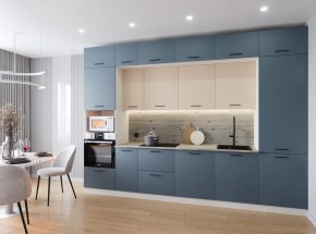 Кухонный гарнитур Фьюжн 3400 (Стол. 38мм) в Первоуральске - pervouralsk.ok-mebel.com | фото