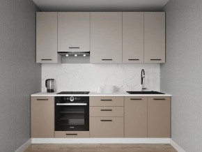 Кухонный гарнитур Каппучино 2400 h950 (Стол. 26мм) в Первоуральске - pervouralsk.ok-mebel.com | фото