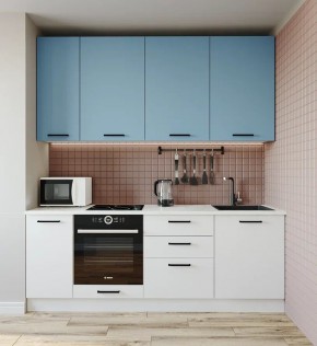 Кухонный гарнитур Капри 2200 h950 (Стол. 26мм) в Первоуральске - pervouralsk.ok-mebel.com | фото