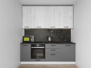 Кухонный гарнитур Санторини 2200 h 950 (Стол. 38мм) в Первоуральске - pervouralsk.ok-mebel.com | фото