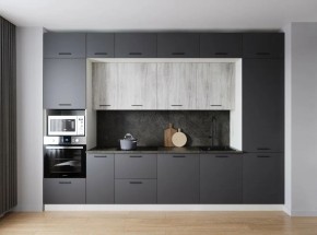 Кухонный гарнитур Санторини 3400 (Стол. 26мм) в Первоуральске - pervouralsk.ok-mebel.com | фото