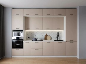 Кухонный гарнитур Шампань 3400 (Стол. 38мм) в Первоуральске - pervouralsk.ok-mebel.com | фото