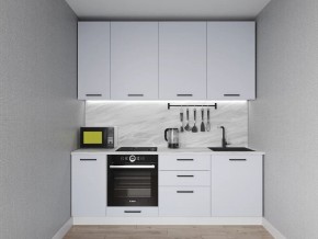 Кухонный гарнитур Смоки 2200 h950 (Стол. 38 мм) в Первоуральске - pervouralsk.ok-mebel.com | фото