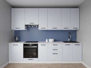 Кухонный гарнитур Смоки 2400 h950 (Стол. 38 мм) в Первоуральске - pervouralsk.ok-mebel.com | фото