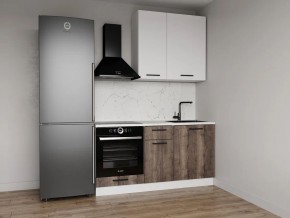 Кухонный гарнитур Старое Дерево 1600 h950 (Стол. 38мм) в Первоуральске - pervouralsk.ok-mebel.com | фото