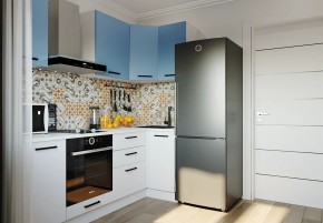 Кухонный гарнитур угловой Капри 2200х1000 (Стол. 38мм) в Первоуральске - pervouralsk.ok-mebel.com | фото