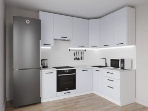 Кухонный гарнитур угловой Смоки 2200*1600 h950 (Стол. 26мм) в Первоуральске - pervouralsk.ok-mebel.com | фото