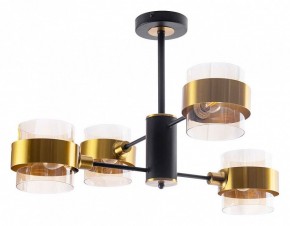 Люстра на штанге Arte Lamp Carlo A8205SP-4BK в Первоуральске - pervouralsk.ok-mebel.com | фото