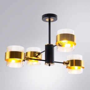 Люстра на штанге Arte Lamp Carlo A8205SP-4BK в Первоуральске - pervouralsk.ok-mebel.com | фото 2