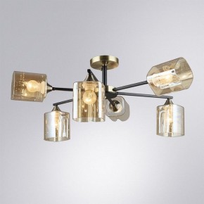 Люстра на штанге Arte Lamp Merci A4185PL-6BK в Первоуральске - pervouralsk.ok-mebel.com | фото 2