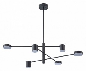 Люстра на штанге Arte Lamp Stanley A2476PL-40BK в Первоуральске - pervouralsk.ok-mebel.com | фото