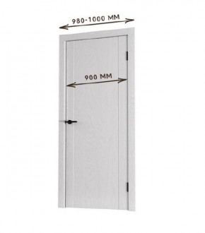 Межкомнатная дверь Bolivar Каньон браун (комплект) 900 в Первоуральске - pervouralsk.ok-mebel.com | фото