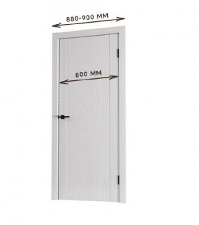 Межкомнатная дверь Bolivar Роялвуд белый (комплект) 800 в Первоуральске - pervouralsk.ok-mebel.com | фото