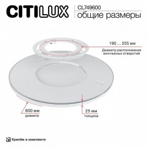 Накладной светильник Citilux NORMA CL749600 в Первоуральске - pervouralsk.ok-mebel.com | фото 12