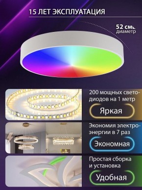 Накладной светильник Natali Kovaltseva MODERN LED LAMPS 81105/2C в Первоуральске - pervouralsk.ok-mebel.com | фото 6