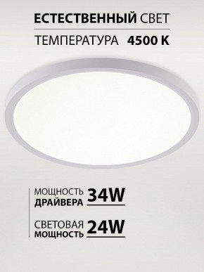 Накладной светильник Natali Kovaltseva PLAIN LED LAMPS 81113/3C в Первоуральске - pervouralsk.ok-mebel.com | фото 3