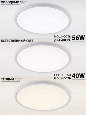 Накладной светильник Natali Kovaltseva PLAIN LED LAMPS 81113/5C в Первоуральске - pervouralsk.ok-mebel.com | фото 3