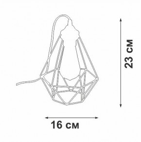 Настольная лампа декоративная Vitaluce V2803 V2803-1/1L в Первоуральске - pervouralsk.ok-mebel.com | фото 3