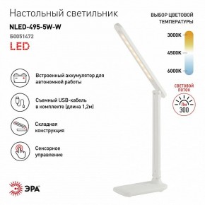 Настольная лампа офисная Эра NLED-495 Б0051472 в Первоуральске - pervouralsk.ok-mebel.com | фото