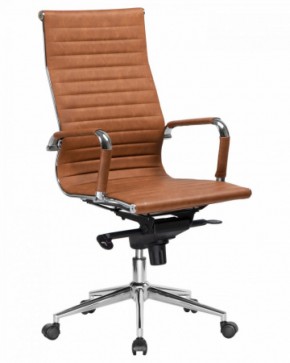 Офисное кресло для руководителей DOBRIN CLARK LMR-101F светло-коричневый №321 в Первоуральске - pervouralsk.ok-mebel.com | фото 2